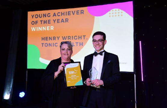 Henry Wright, Tonic Health- Winner 2023 - Young Achiever of the Year